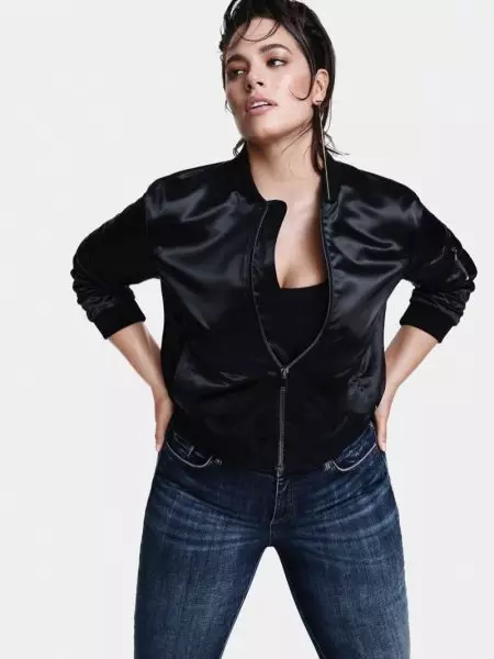 Ashley Graham es posa per a la campanya tardor 2018 de Marina Rinaldi