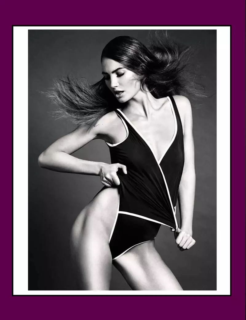 Lily Aldridge Galore Magazine #4 को लागि यो काम गर्दछ