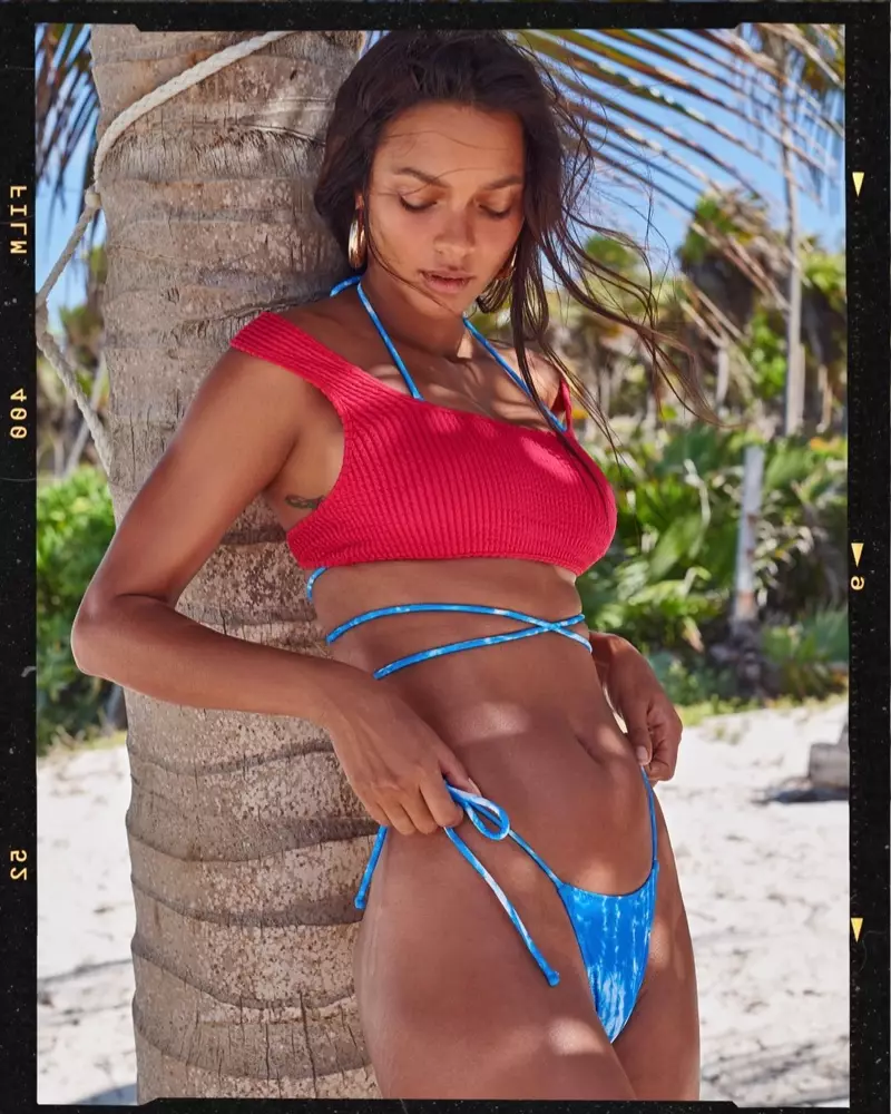 Tropic of C เกณฑ์ Lais Ribeiro สำหรับแคมเปญชุดว่ายน้ำฤดูร้อนปี 2021