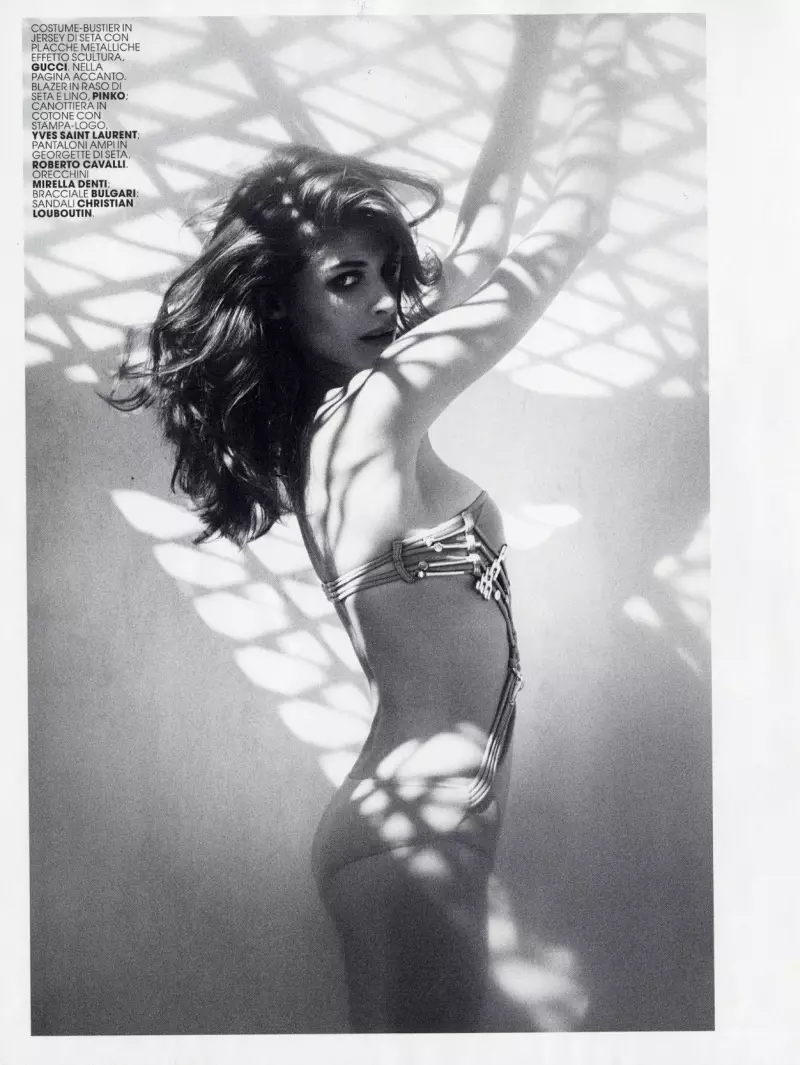 Elisa Sednaoui của Laura Sciacovelli | Marie Claire Italia tháng 4 năm 2010