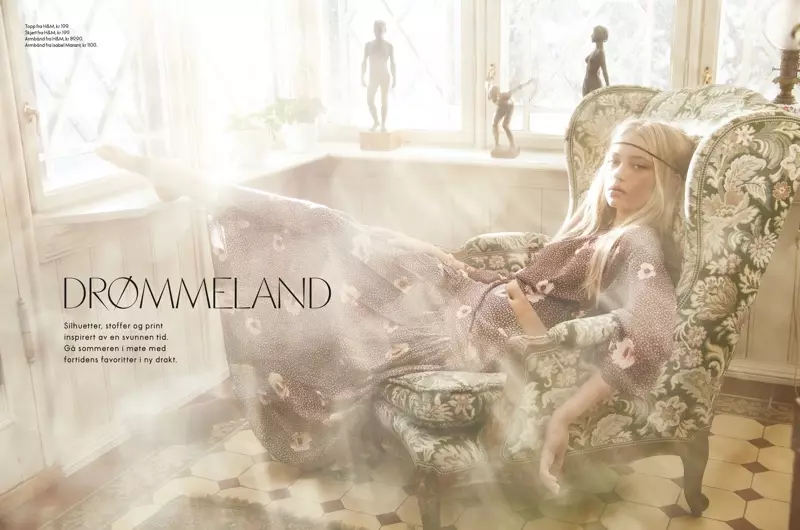 Emma Ellingsen ELLE Noruega Asa Tallgard Editorial