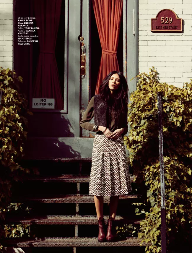 Nakuha ni Santiago Ruisenor ang Casual Chic Looks para sa Elle Mexico's September Issue