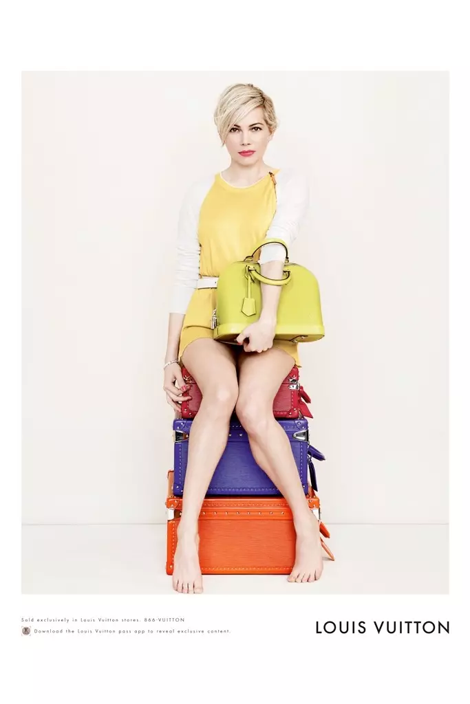 Myndir: Michelle Williams fyrir Louis Vuitton 2014 herferðina