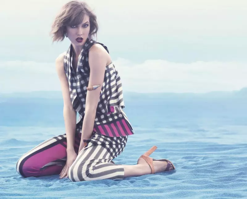 Karlie Kloss Enchants in Animale's Summer 2014 Campaign