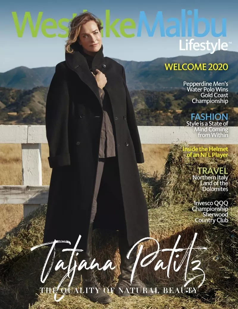 Tatjana Patitz Westlake Malibu Magazin Asa Tallgard Cover Editorial