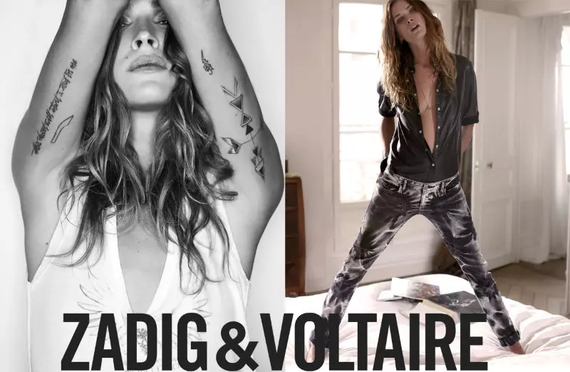 Erin Wasson za Zadig & Voltaire kampanju za proljeće 2011