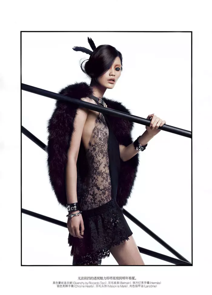 2010 оны 12-р сард Vogue China сэтгүүлд зориулж Лачлан Бэйлигийн бичсэн Мин Си