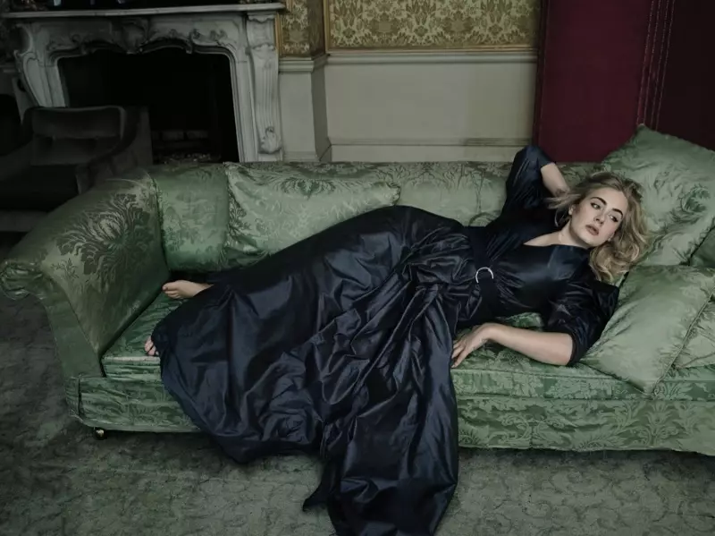 Majalah Adele Vogue Maret 2016 Photoshoot