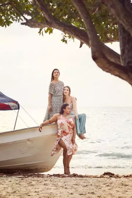 Paloma Elsesser Fetu i Violeta e Mango Spring 2019 Campaign