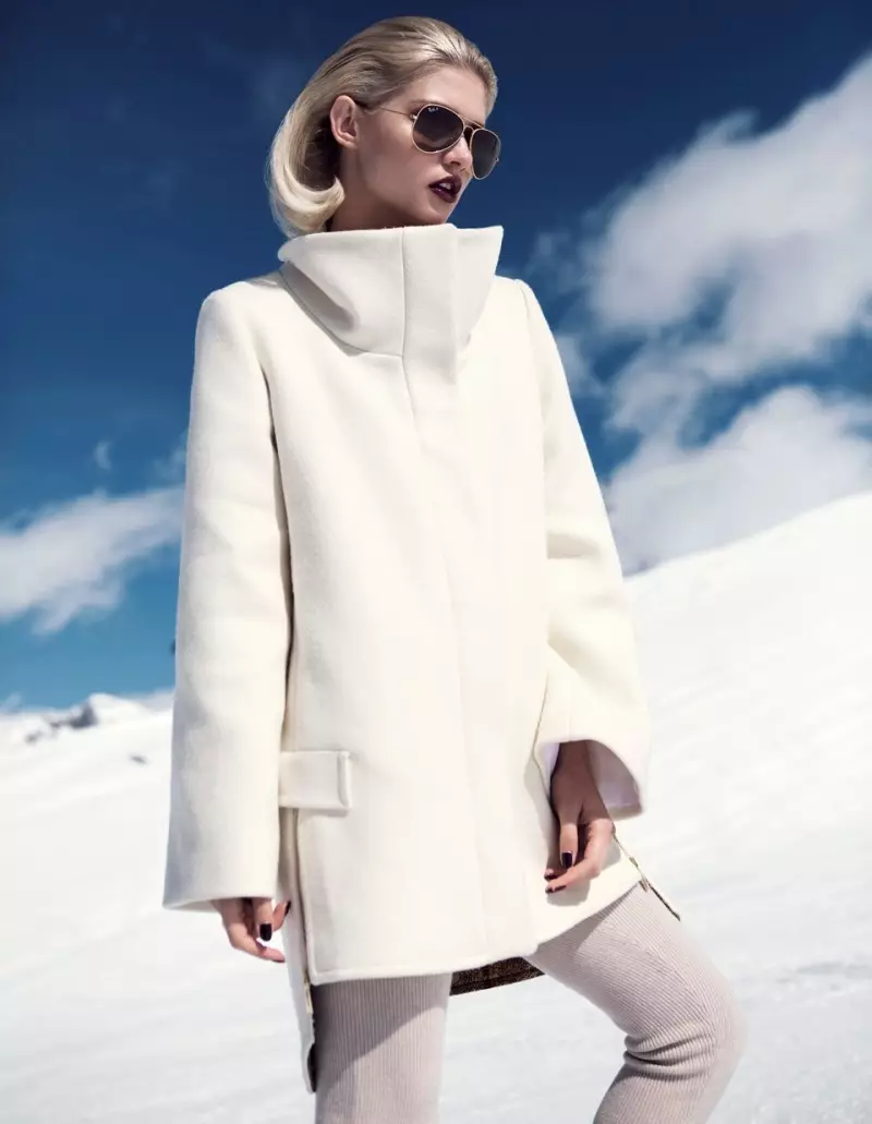 Martina Dimitrova Stuns in the Snow for DV Mode, Fredrik Wannerstedt