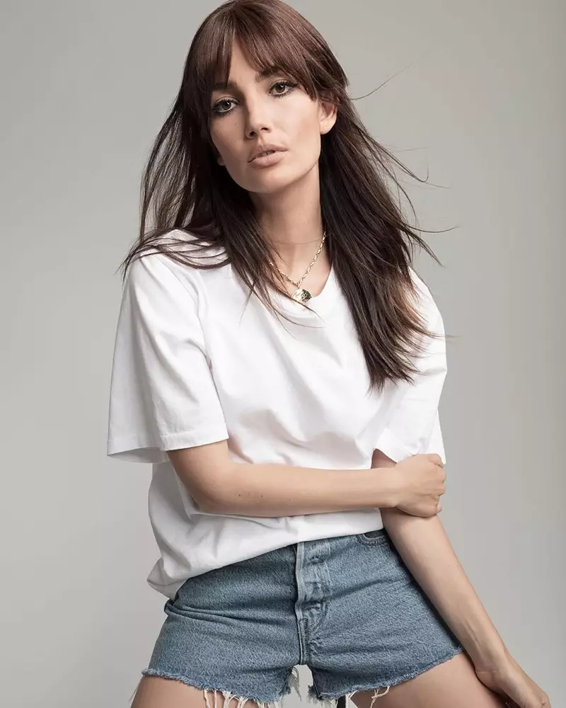 Lily Aldridge Levi’s Made & Crafted 合作系列