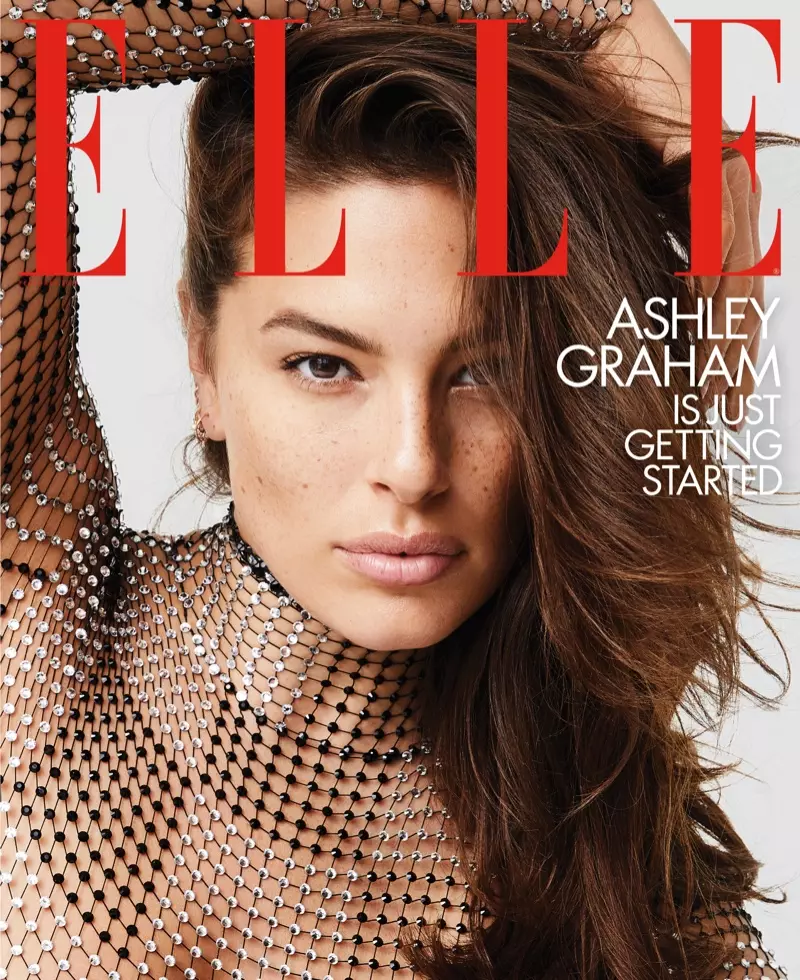 Ashley Graham sukeldub ELLE kaanelugu