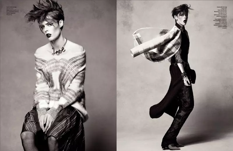 Coco Rocha rockt den neuen Stil für L'Officiel Niederlande Spread