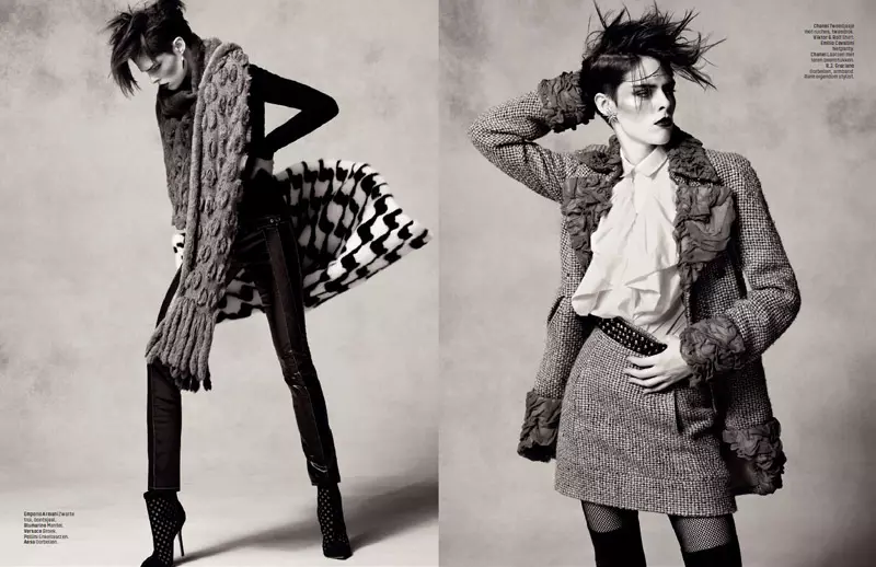 Coco Rocha Rocks the New Style for L'Officiel Netherlands Spread