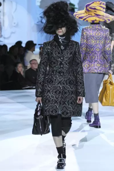 Marc Jacobs Caij nplooj zeeg 2012 | New York Fashion Week