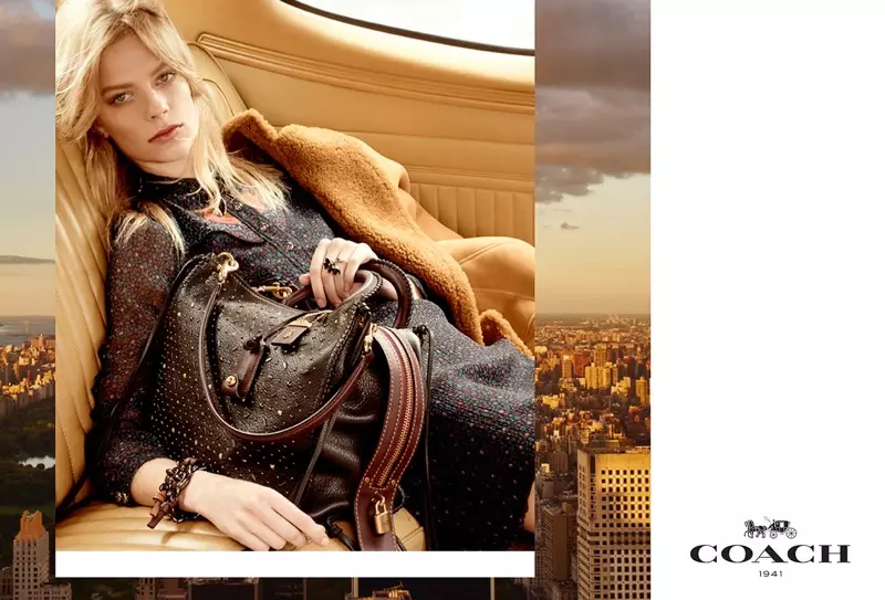 Lexi Boling estrela na campanha pré-outono 2016 da Coach