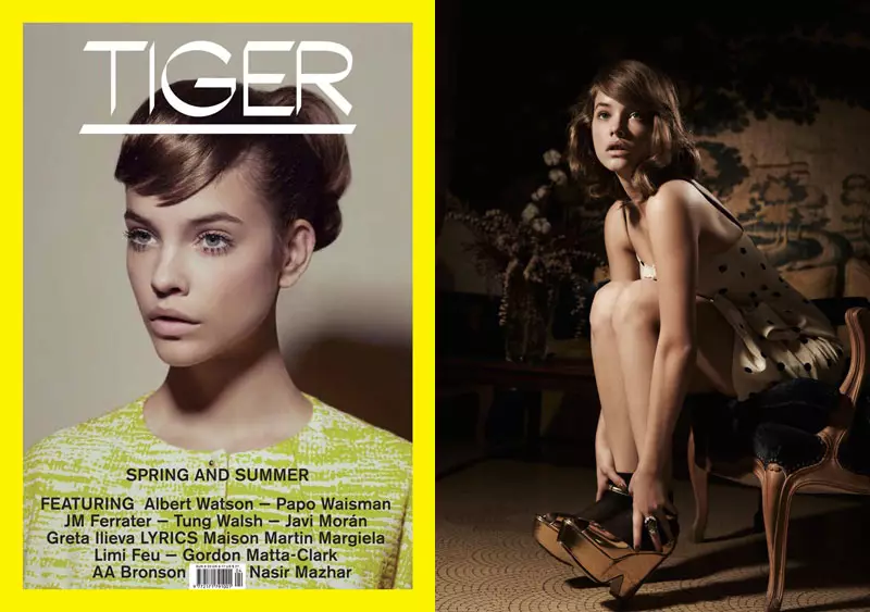 Tiger Magazine #4 အတွက် Papo Waisman မှ Barbara Palvin