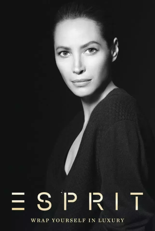 Christy Turlington Bintang ing Esprit Holiday 2012 Kampanye dening David Sims