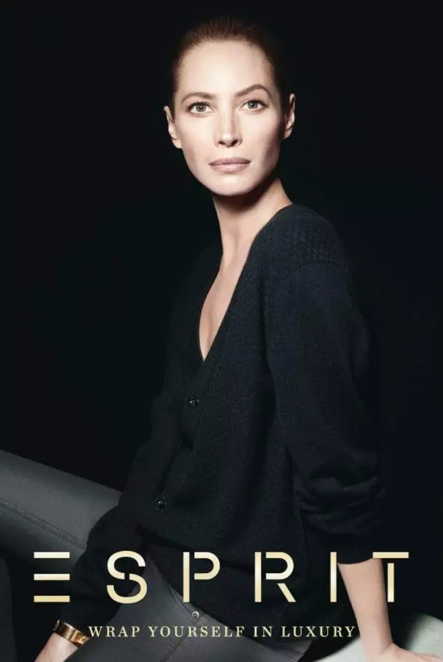 Christy Turlington Stars trong Chiến dịch Esprit Holiday 2012 của David Sims