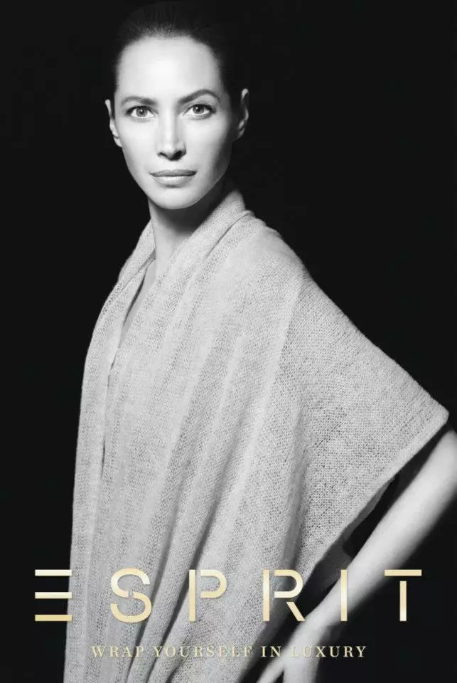 Christy Turlington Stars trong Chiến dịch Esprit Holiday 2012 của David Sims