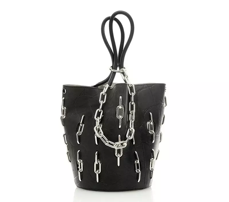 Alexander Wang Roxy Large Tote with Chain inlay