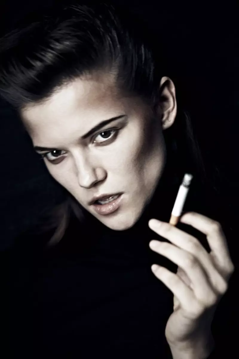 Kasia Struss Sports Manswear Soek Hugh Lippe in Exit Magazine F/W 2012