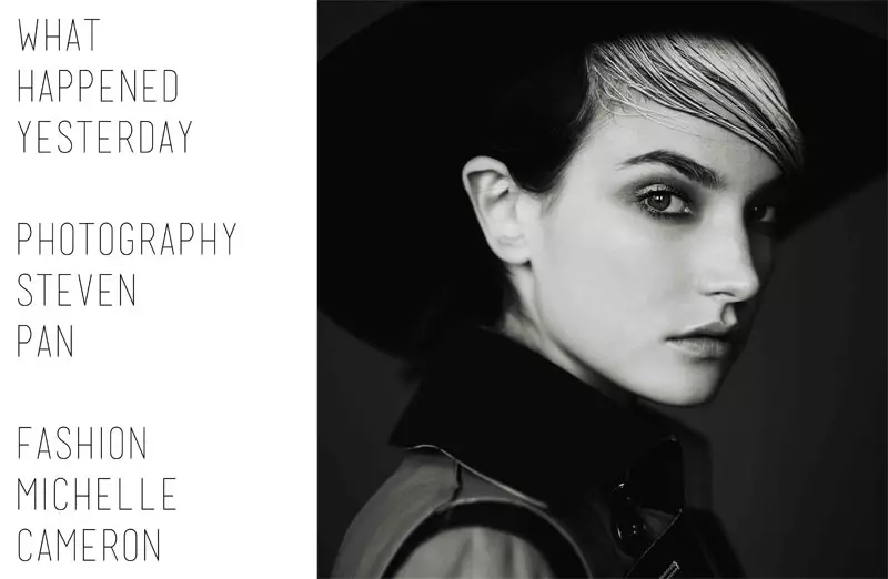 පිටවීමේ සඟරාව F/W 2012 සඳහා Jacquelyn Jablonski Dons Sleek Style