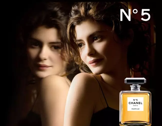 Audrey Tatou už Chanel Nr. 5 (2009 m.)