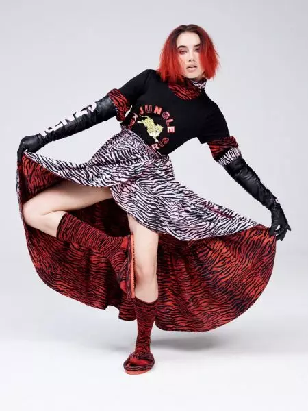 Vezi Lookbook-ul Kenzo x H&M!