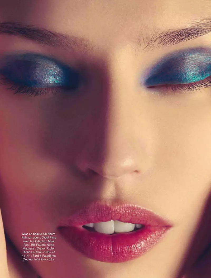 Bianca Balti posearret foar Nico yn Glamour Frankryk's maaie 2013 Cover Shoot