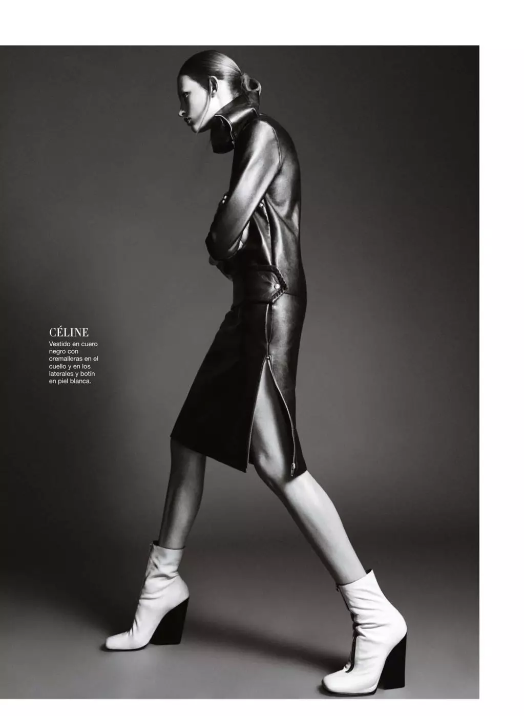 Bette Franke Ya Tafi Side Duhu don Harper's Bazaar Spain Oktoba 2012