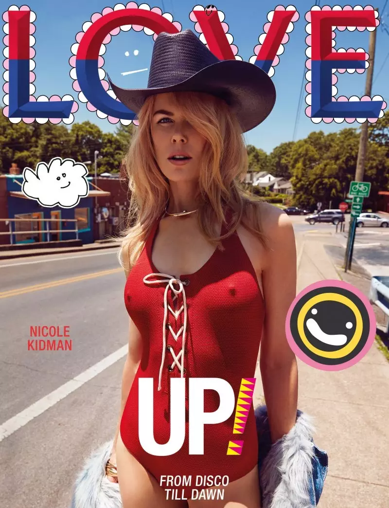 Nicole Kidman en LOVE Magazine Aŭtuno/Vintro 2017 Kovrilo