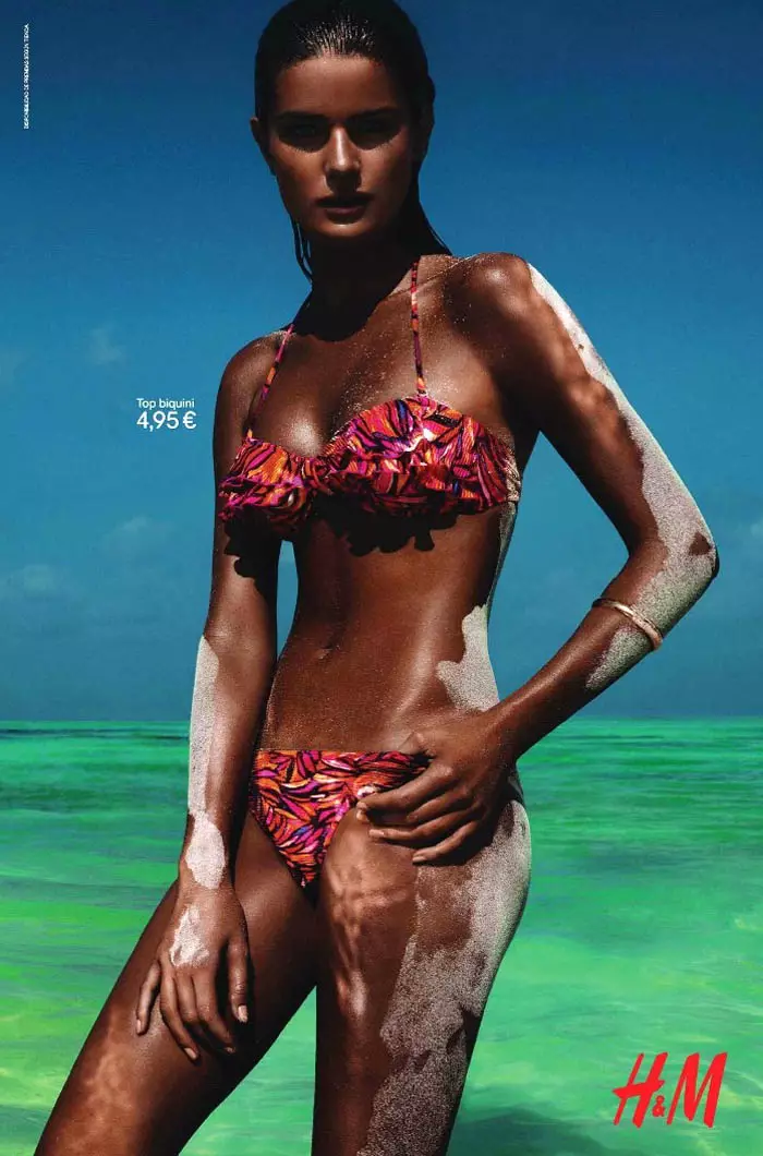 Isabeli Fontana សម្រាប់យុទ្ធនាការ H&M Beach Sensation Summer 2012