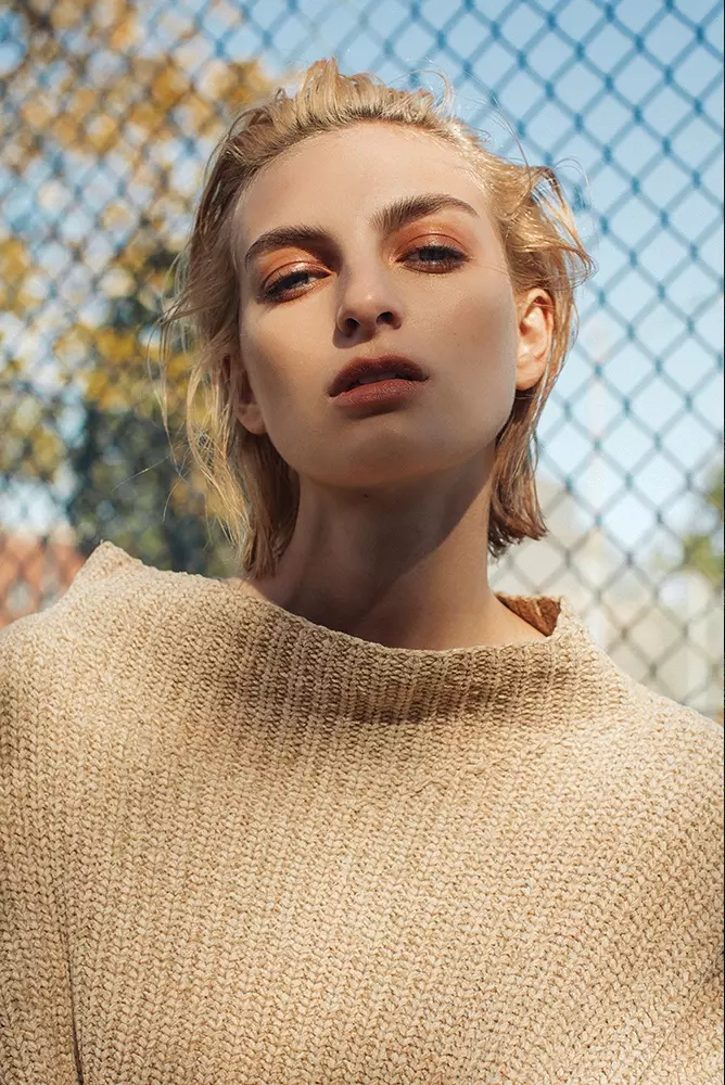 Rose Smith Poses in Fall Looks for Marie Claire Hungary