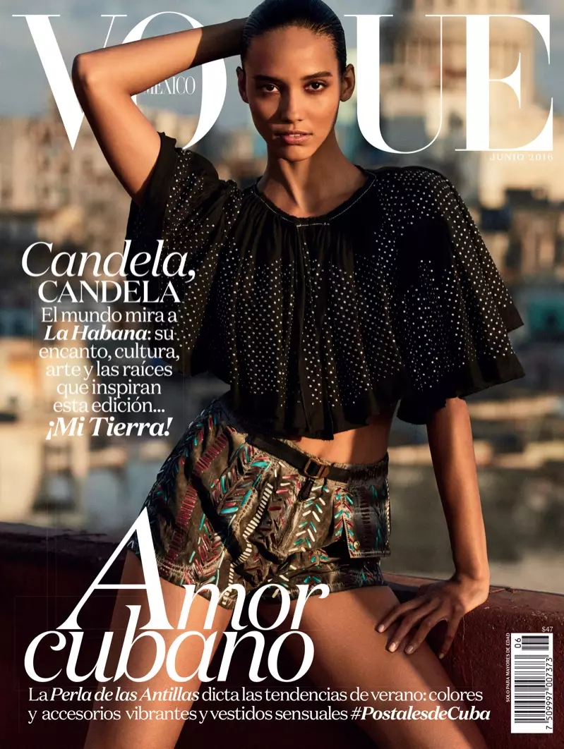 คอร่า เอ็มมานูเอล ชูฮาวาน่าให้กับนิตยสาร Vogue Mexico