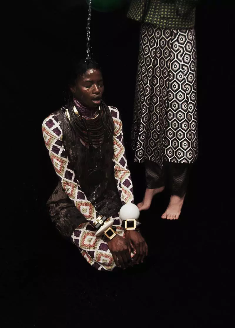 Suzie Q + Leo Siboni Lens Emilia Nawarecka and Awa Ceesay for Under Influence A/W 2012