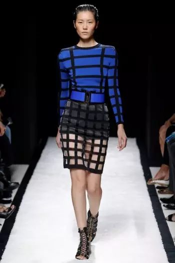 Balmain 2015 m. pavasaris: linijinis žvilgsnis