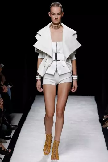 Balmain Spring 2015: Lineaarne pilk