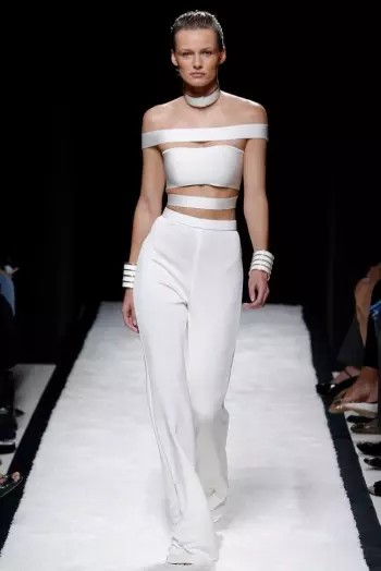 Balmain pomlad 2015: Linearni videz