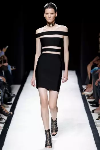 Balmain Spring 2015: A Linear Look