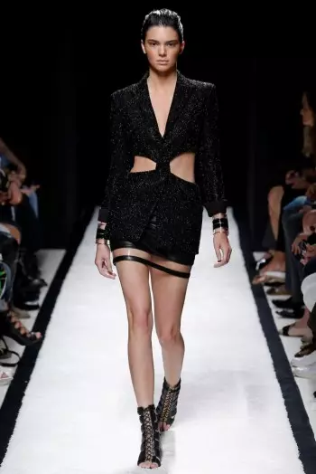 Balmain Primavera 2015: Unha mirada lineal