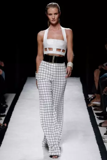 Balmain Spring 2015: A Linear Look