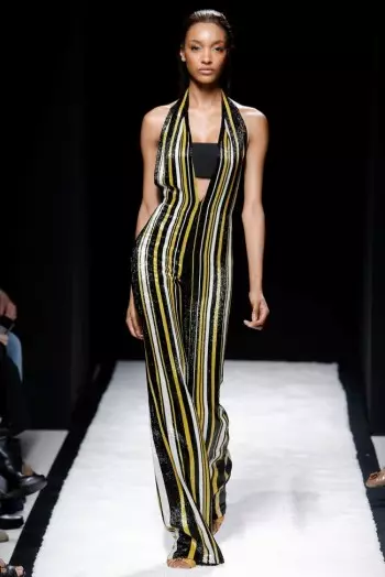 Balmain Primavera 2015: Um Look Linear