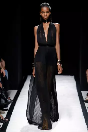 I-Balmain Spring 2015: UkuJonga okuLayini