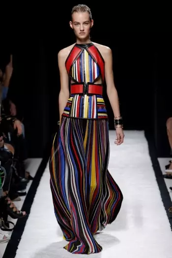 Balmain Primavera 2015: Unha mirada lineal