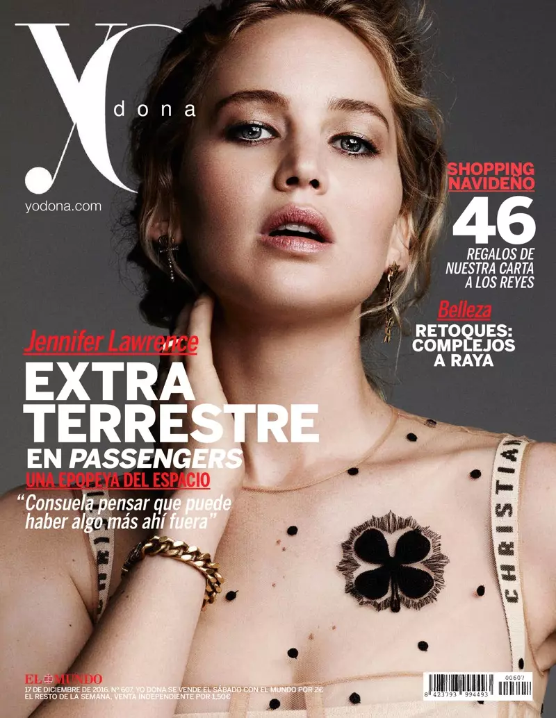 Jennifer Lawrence o Yo Donie 17 grudnia 2016 r. Okładka