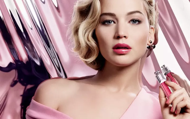 詹妮弗·劳伦斯 (Jennifer Lawrence) 出演 Dior Addict Ultra Gloss 广告大片