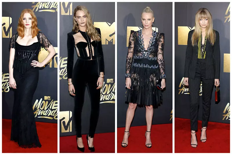 Stilul celebrităților MTV Movie Awards 2016