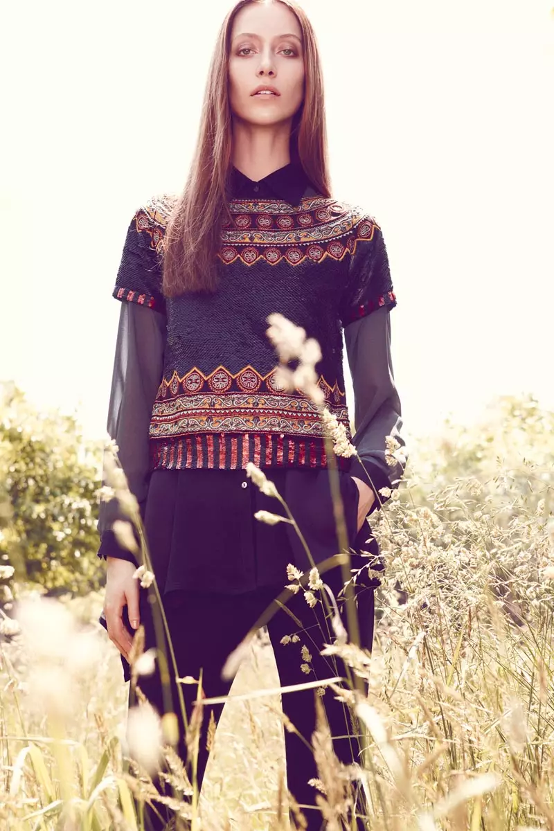 Alana Zimmer profite du soleil pour la campagne automne 2012 de Nicole Miller par Nagi Sakai