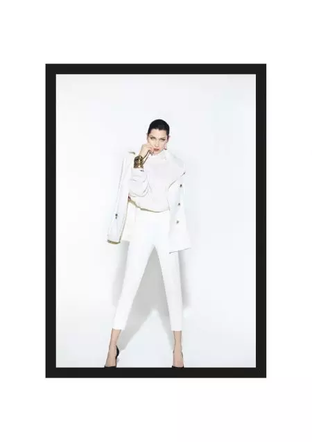 Ang Bella Hadid nga mga Modelo nga Sleek Styles para sa Fall 2017 Collection ni Alexandre Vauthier